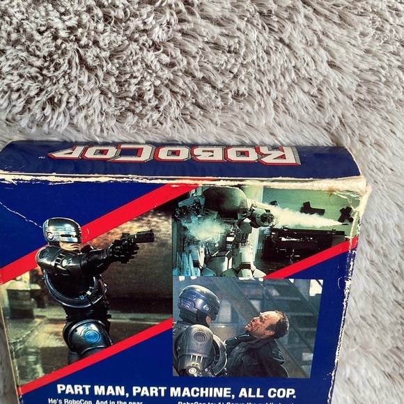 Vintage VHS ROBOCOP Robo Cop movie 1987 in original box - Picture 6 of 8